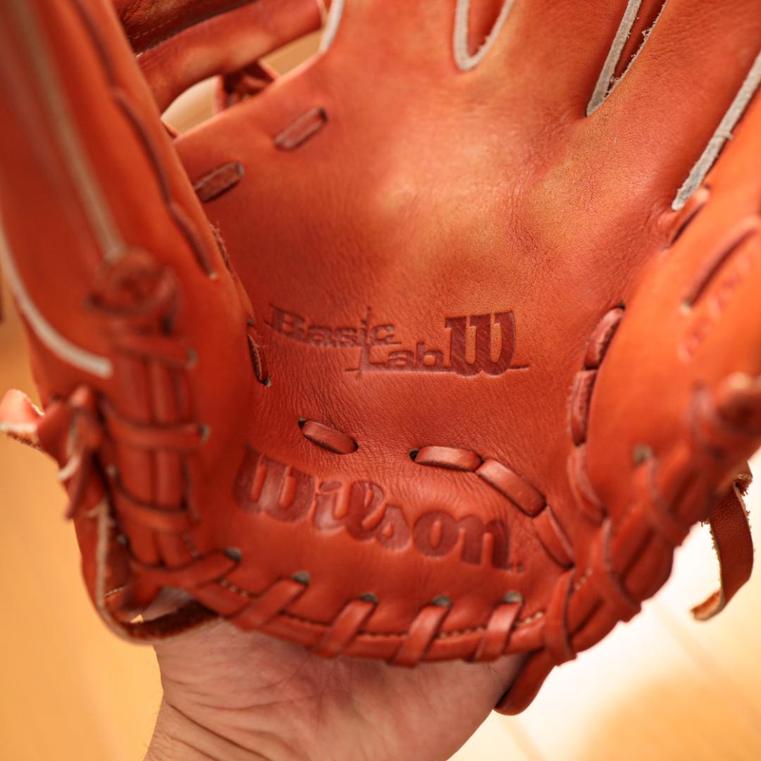 【美品 定価30000】Wilson 86型 Basic Lab 軟式グローブ