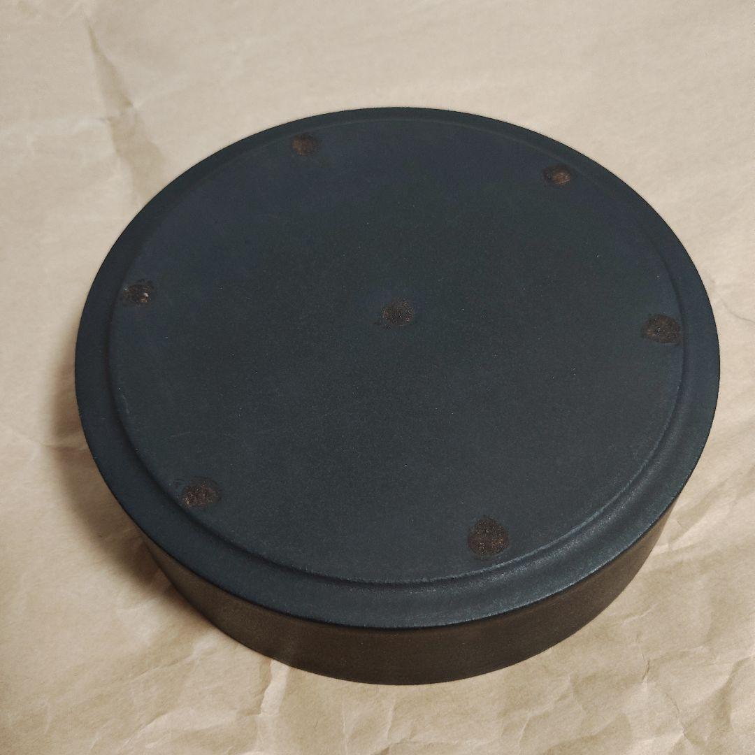 新品未使用 スナオホーム 重箱 蓋付 黒 ドラ鉢 おひつ 松本圭嗣