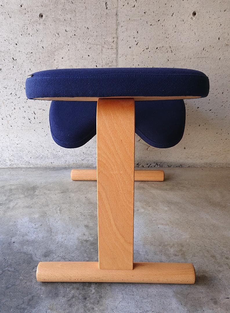 サカモトハウス バランスチェアイージー 2脚ブルー、ブラウン