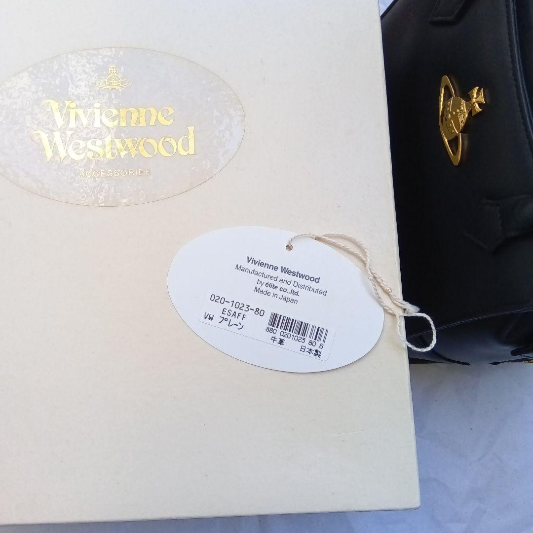 ヴィヴィアンウエストウッド　レザーハンドバッグ