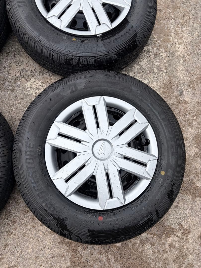 ダイハツアトレー純正ホイール＆タイヤ4本セット 新車外し 美品 12インチ