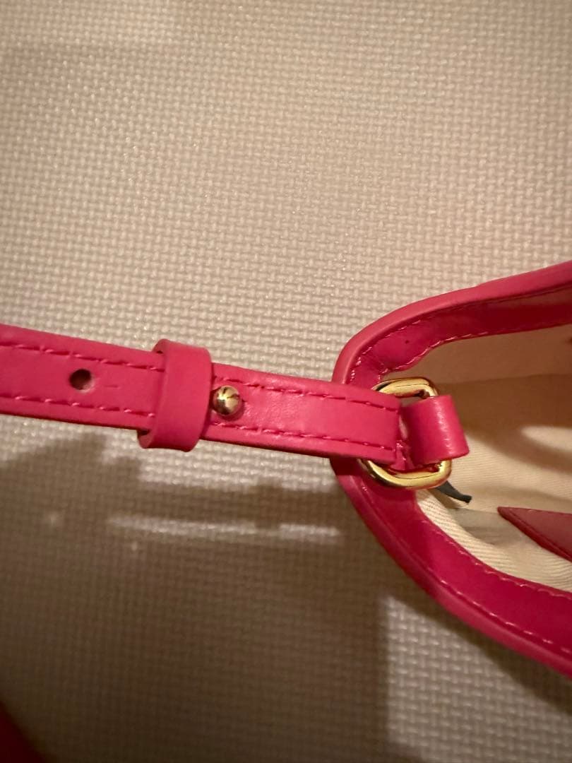 美品❣️MARNI ピンク　かごバッグ