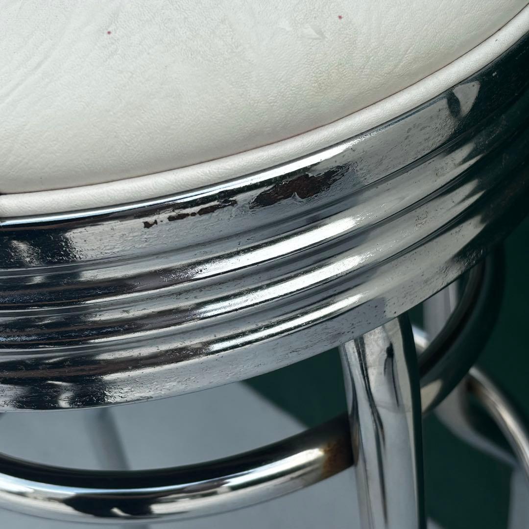 80'sヴィンテージ●アメリカンビンテージ　回転椅子　ガレージ　車庫