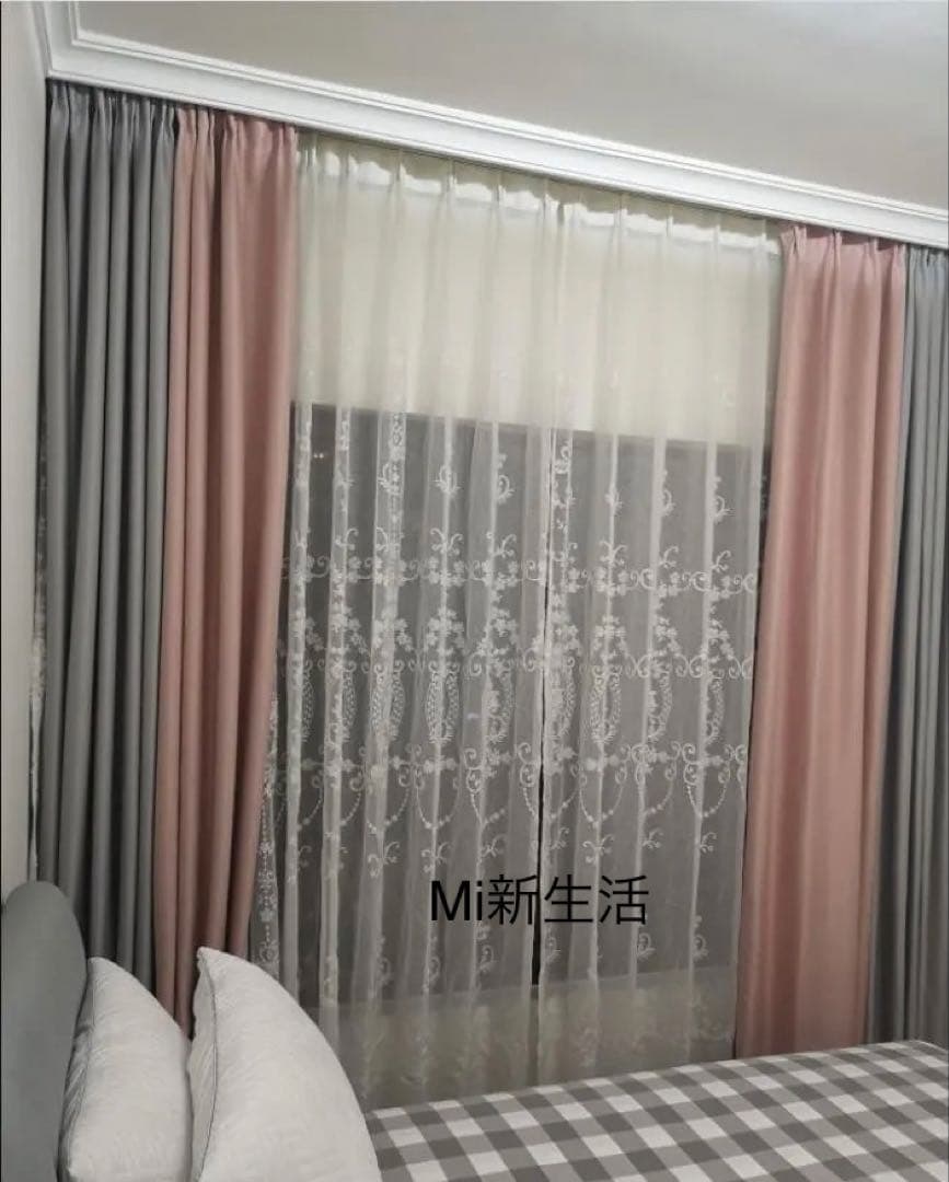 ★オーダー注文★ 106番-刺繍入れ高級カーテン