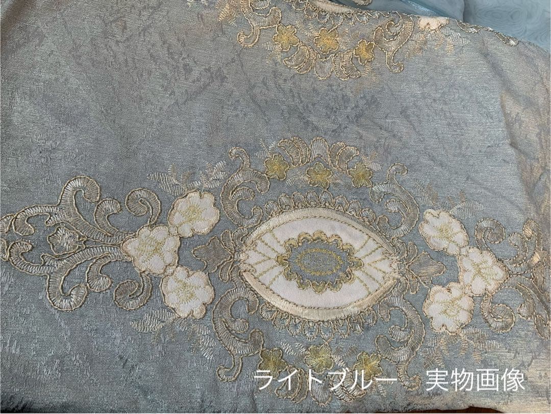 ★オーダー注文★ 106番-刺繍入れ高級カーテン