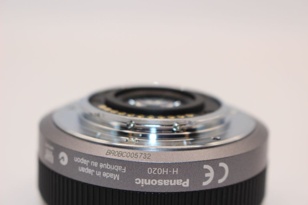 Annis無言 プロフあり様★純正収納袋付★ LUMIX 単焦点レンH-H020