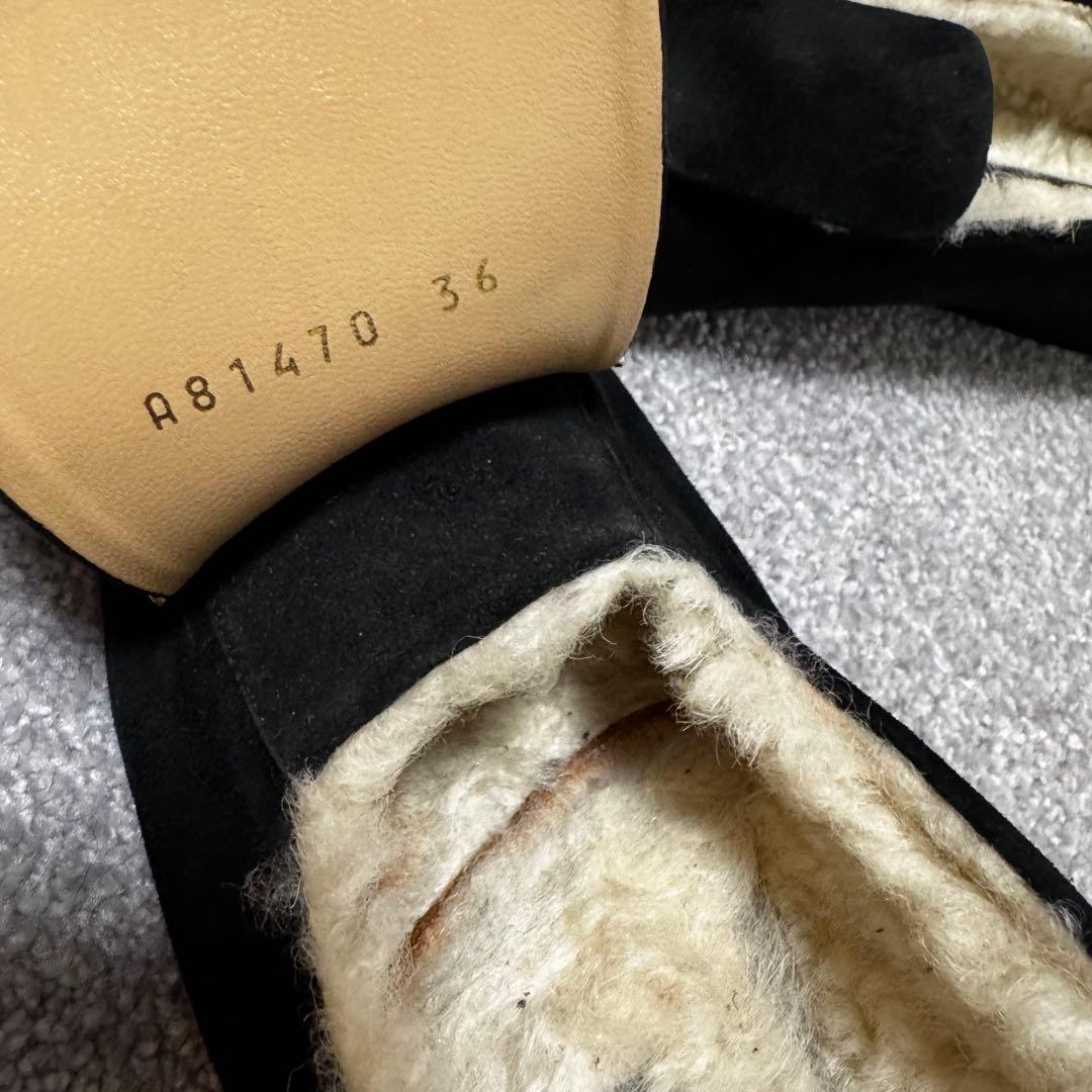 セルジオロッシスリッパフラットパンプスsr1 36 ボア