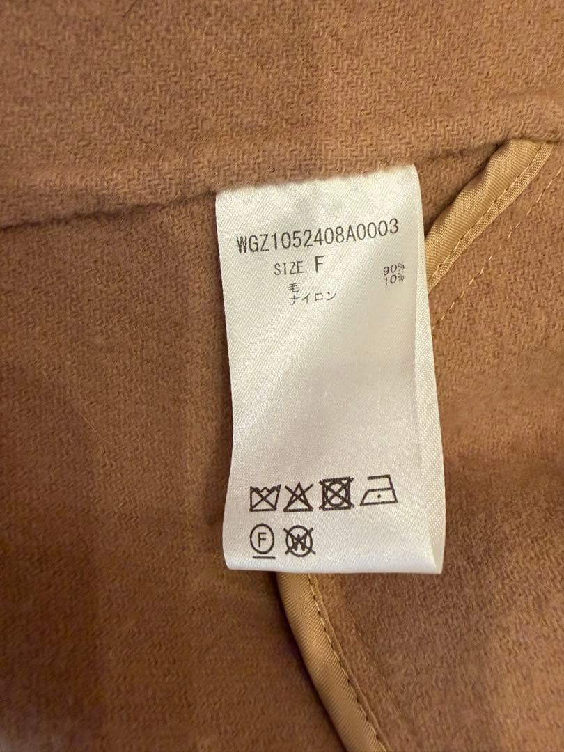 今期 ウィムガゼット リバーPコート 1度着用 店舗購入品