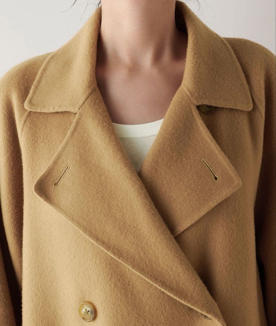 今期 ウィムガゼット リバーPコート 1度着用 店舗購入品