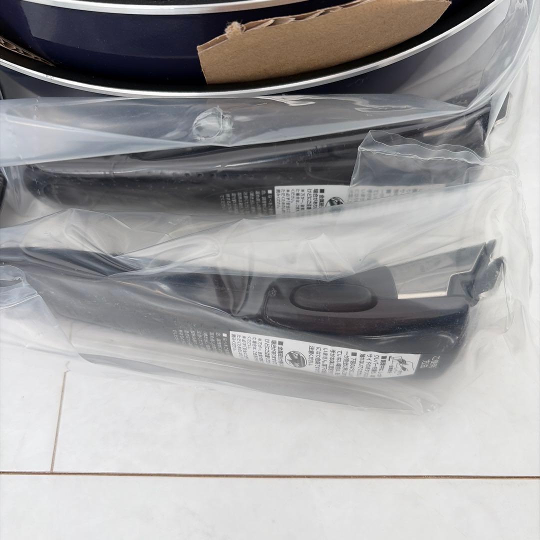 ティファール　T-fal インジニオネオサファイア　10本セット　ガス火