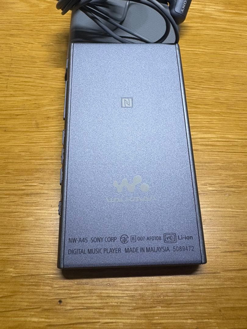 ソニーウォークマン　NW−A45【イヤホン無し】