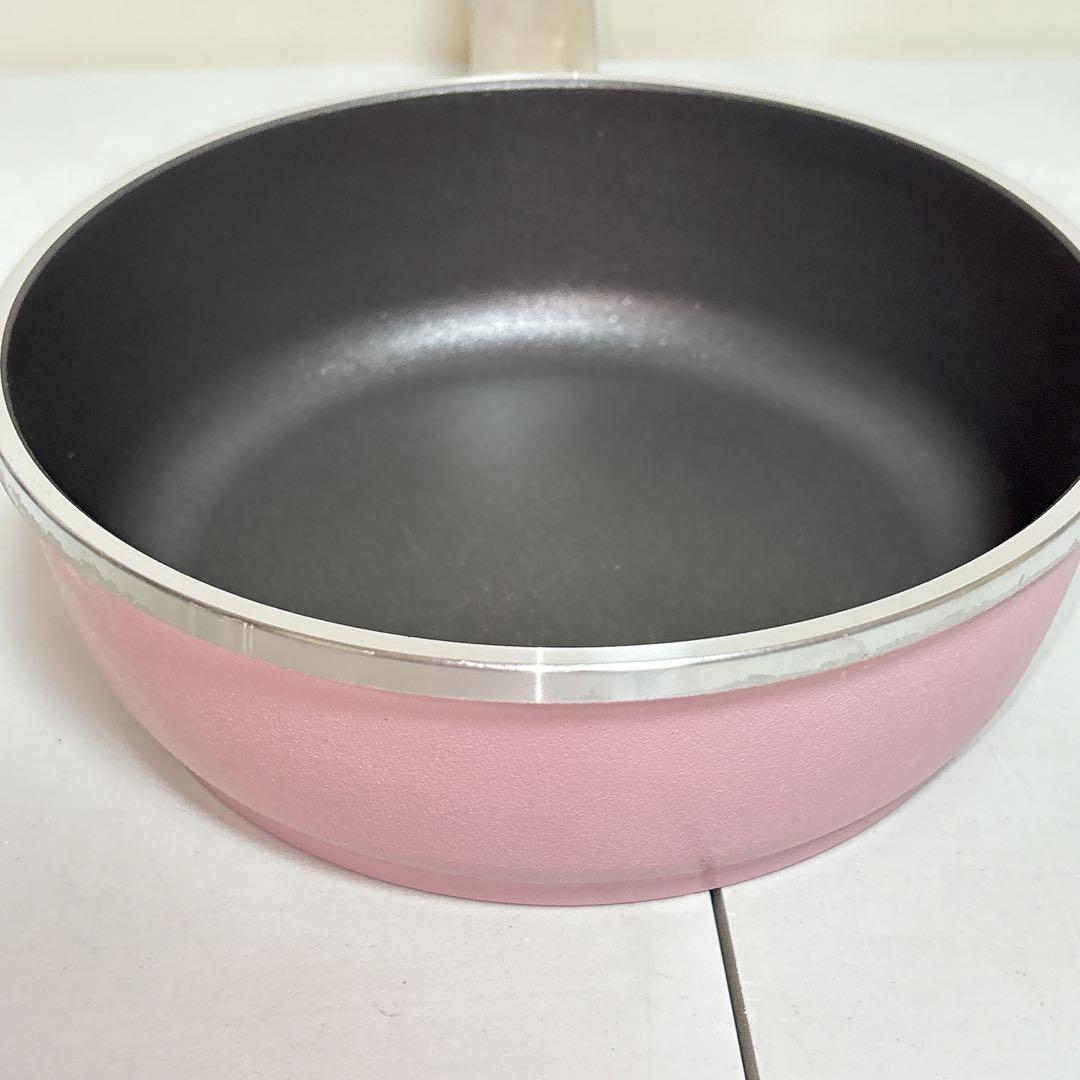 【未使用】アサヒ軽金属 オールパン ピンク 22cm
