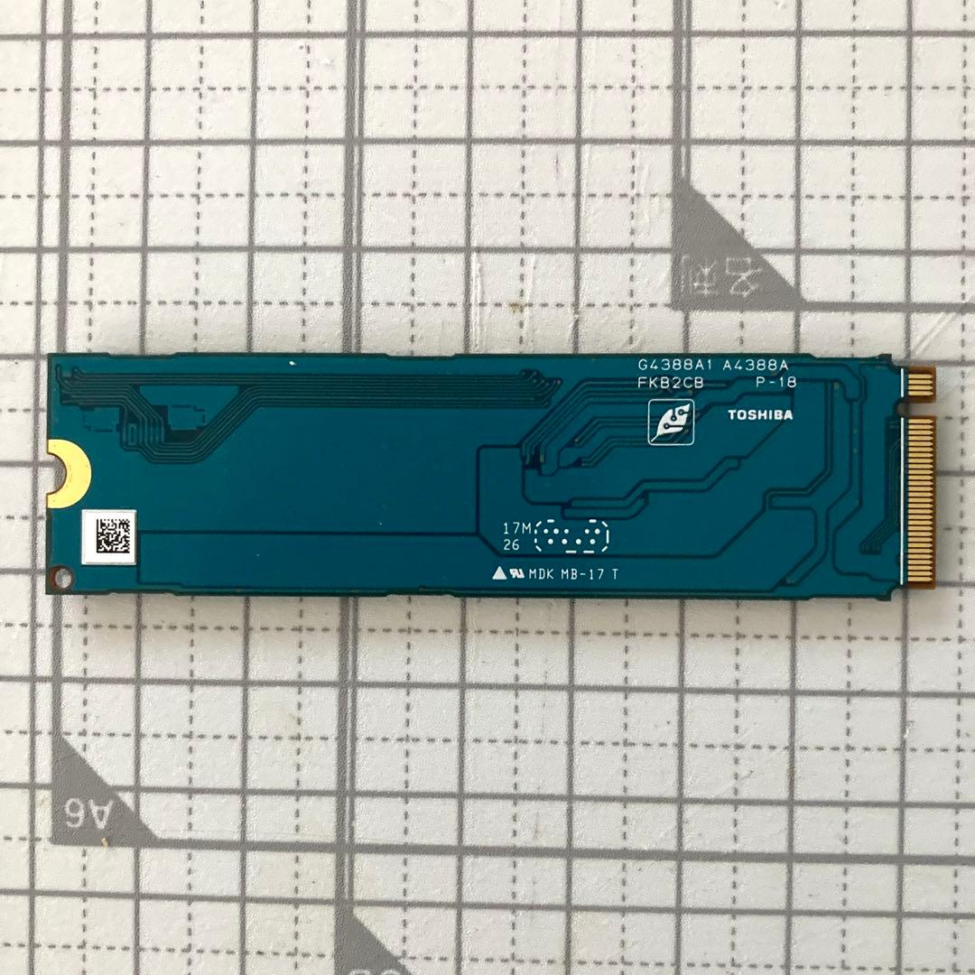東芝 TOSHIBA M.2 NVMe SSD 1TB / 動作確認済