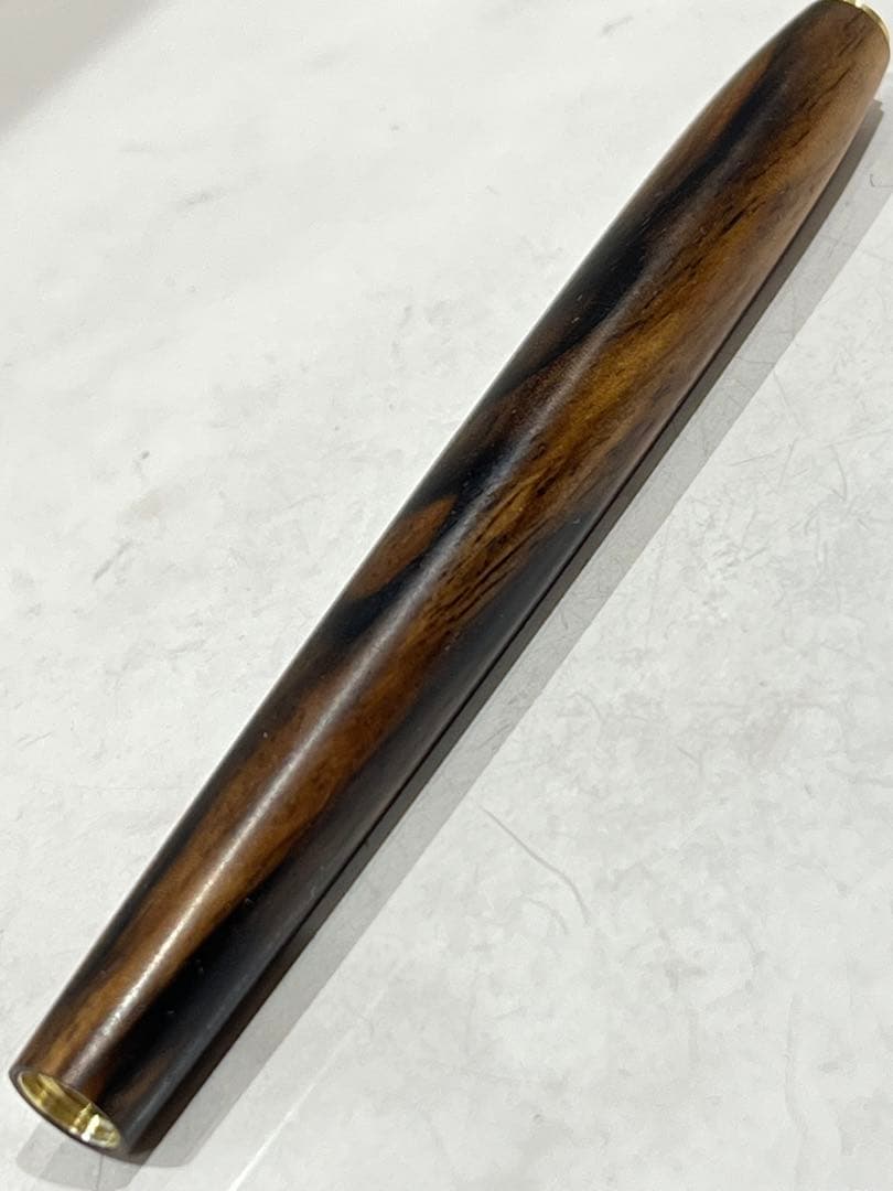 タラ 　pg5+木軸セット　黒柿透明スタビ