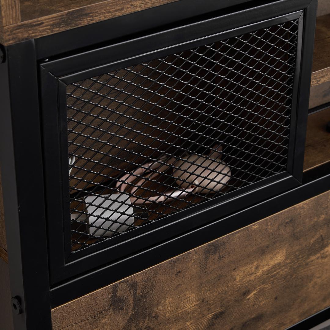 S ベッドフレーム シングルベッド コンセント付きBlack