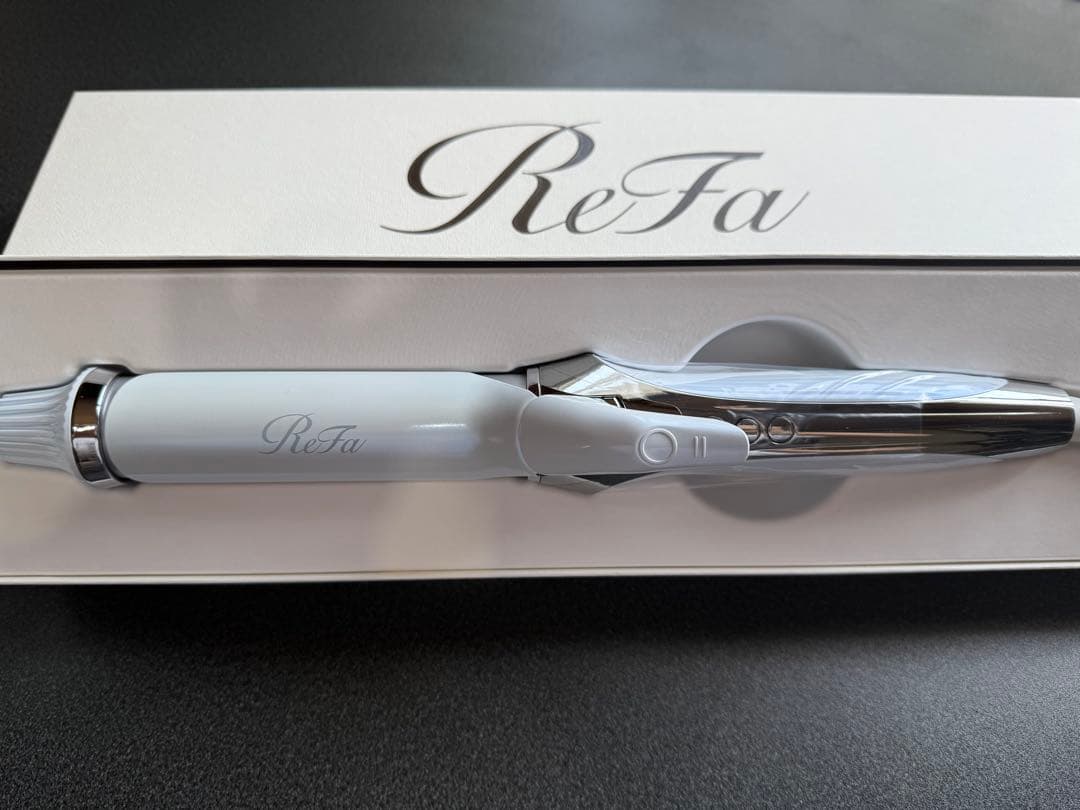 新品未使用 MTG ReFa リファ カールアイロン プロ ホワイト 32mm