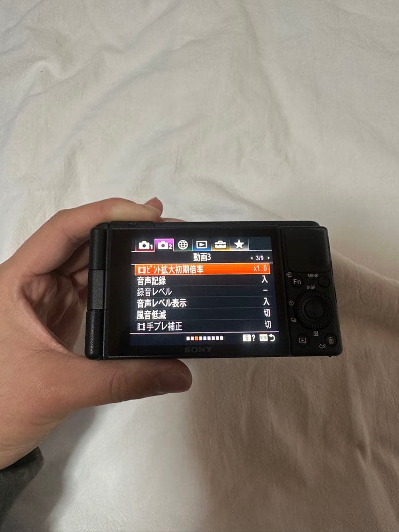 SONY VLOGCAM ZV-1 シューティンググリップキット