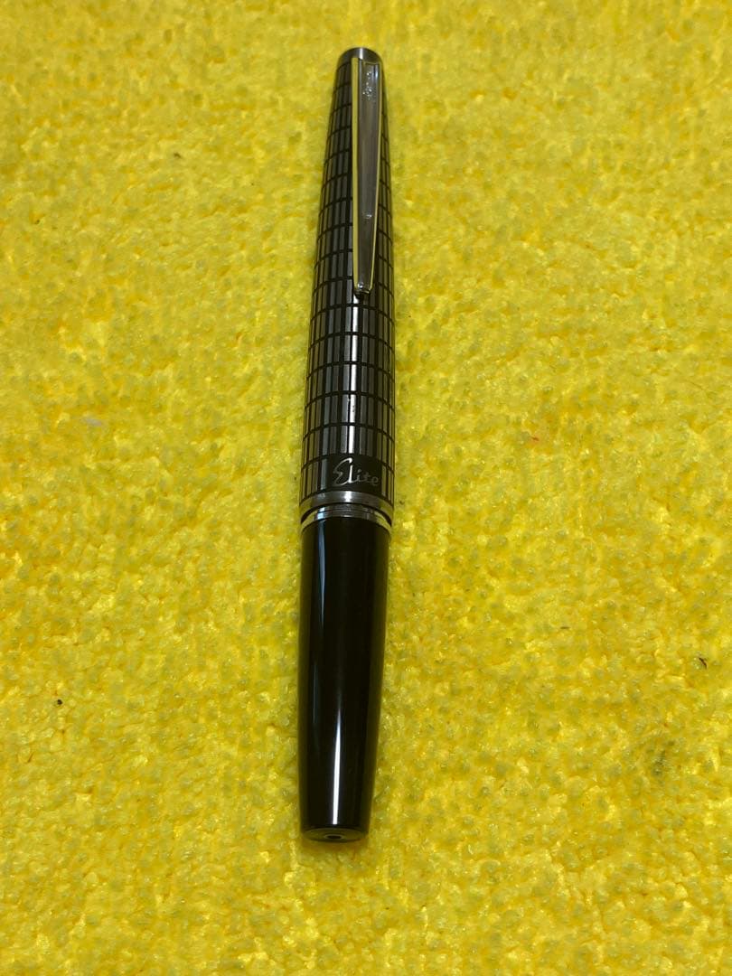 新品　パイロット PILOT エリート Elite 万年筆 半格子 蝕刻 セット