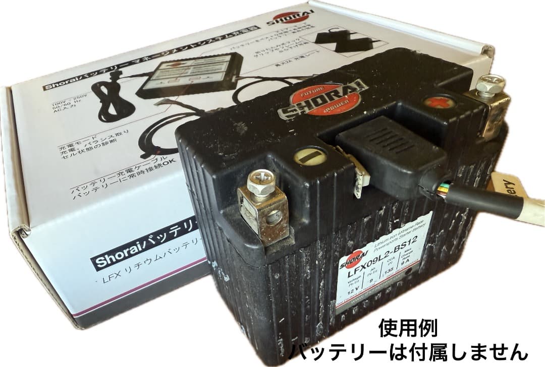 t*2様 SHORAI ショーライ・バッテリーチャージャー/テンダー (日本専用