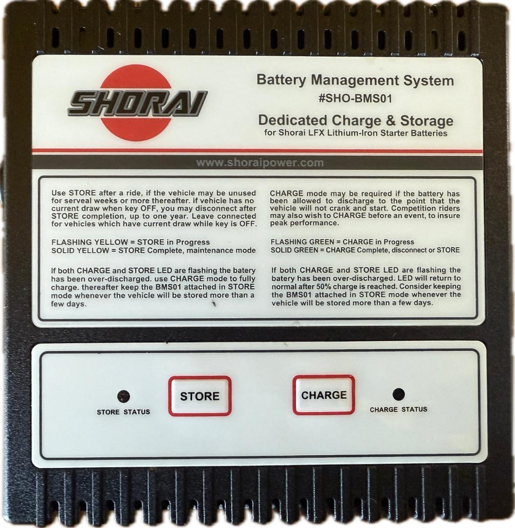 t*2様 SHORAI ショーライ・バッテリーチャージャー/テンダー (日本専用