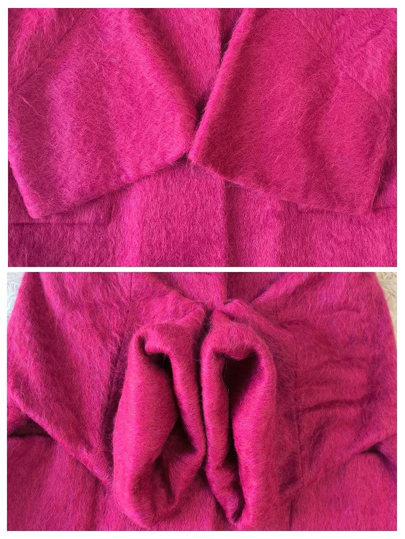 SLADKY スラドキー アルパカ ウールポンチョ コート 女優コート