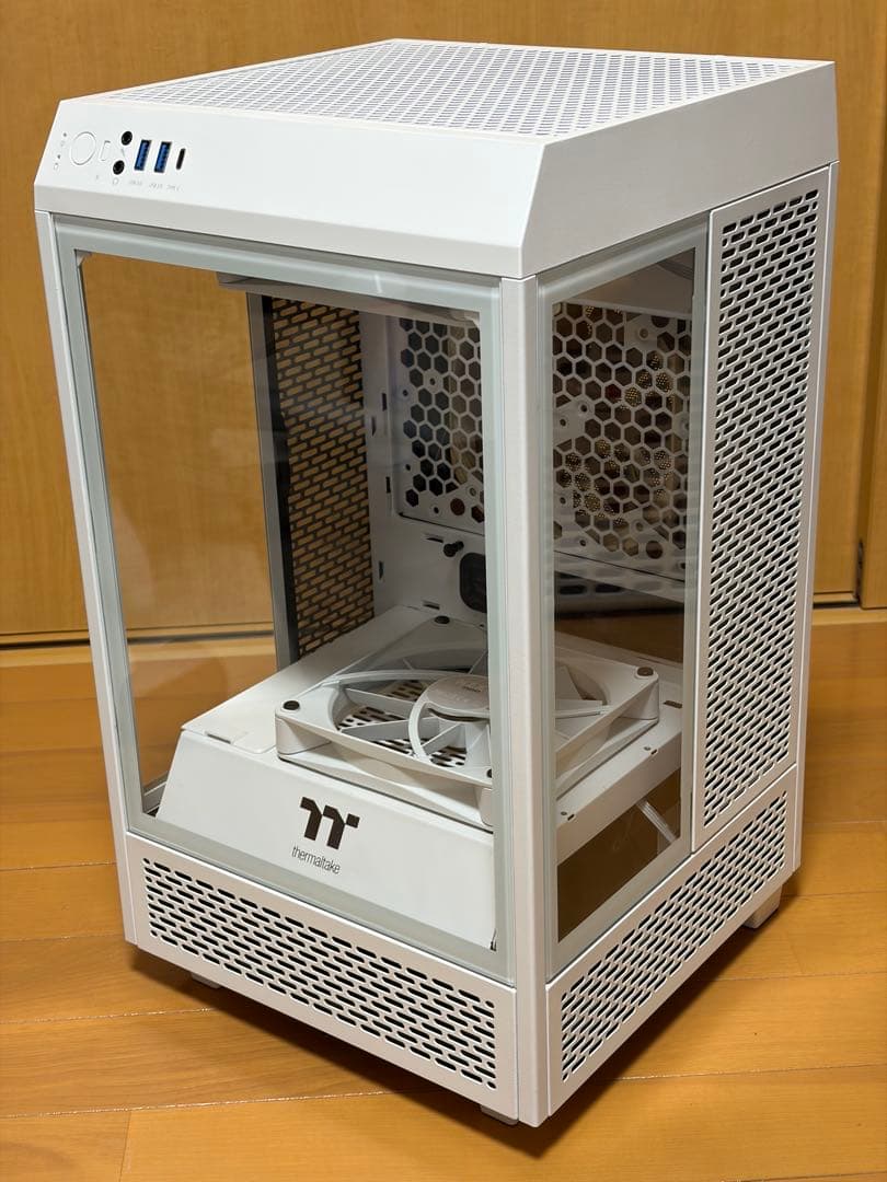 Thermaltake The Tower 100 + 白PCセット