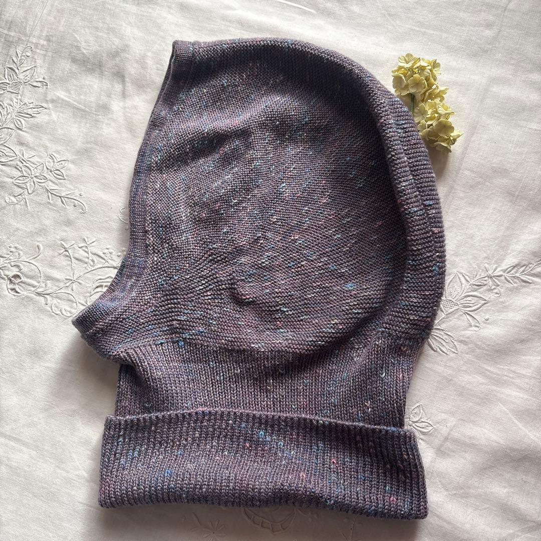 【新品タグ付】tamaki niime 今季　ゆきんこ　プラムmix系