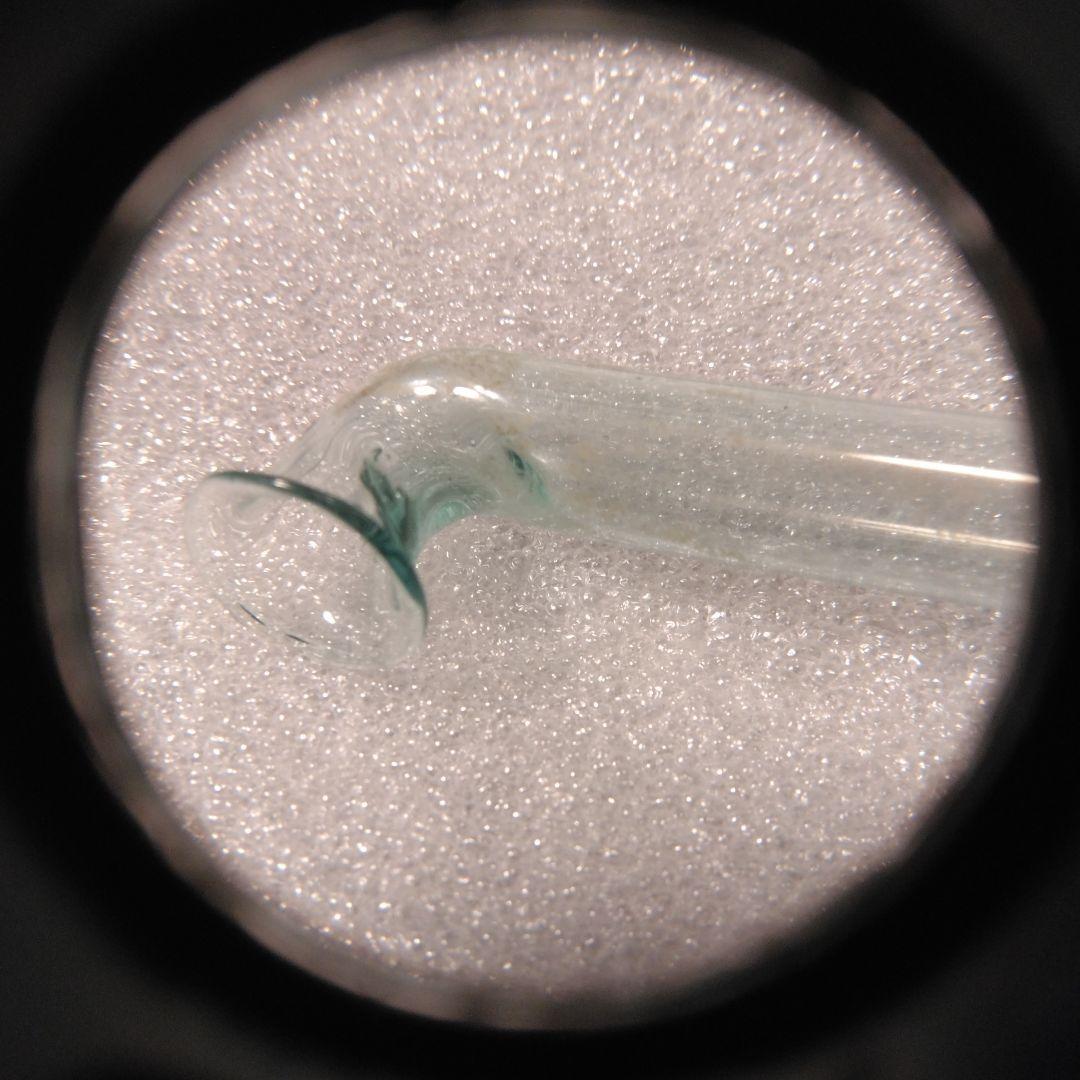 古いガラスのキセル　タバコ　骨董　アンティーク　喫煙具