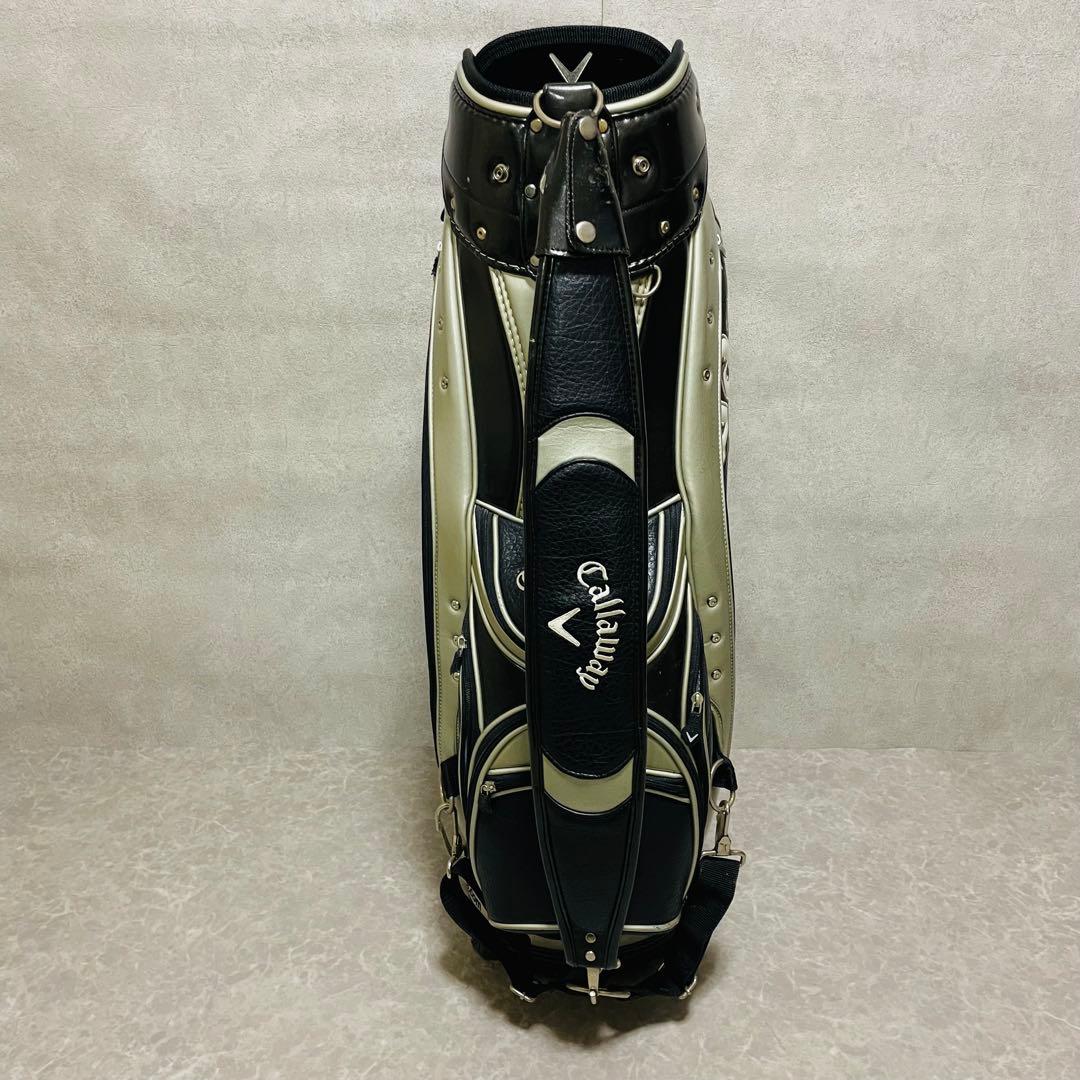希少 貴重 キャロウェイ Callaway キャディバッグ エナメル 3点式