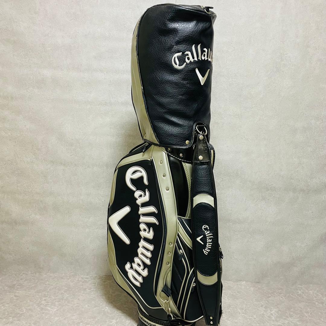 希少 貴重 キャロウェイ Callaway キャディバッグ エナメル 3点式