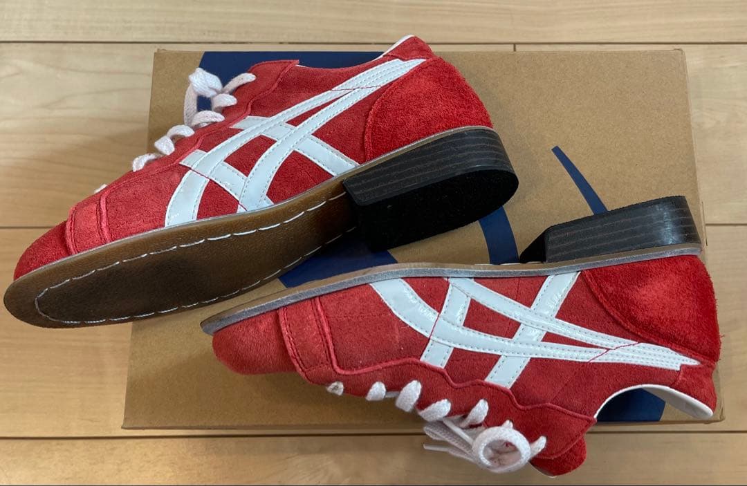 asics/アシックス　ウェイトリフティングシューズ 24.5cm レッド