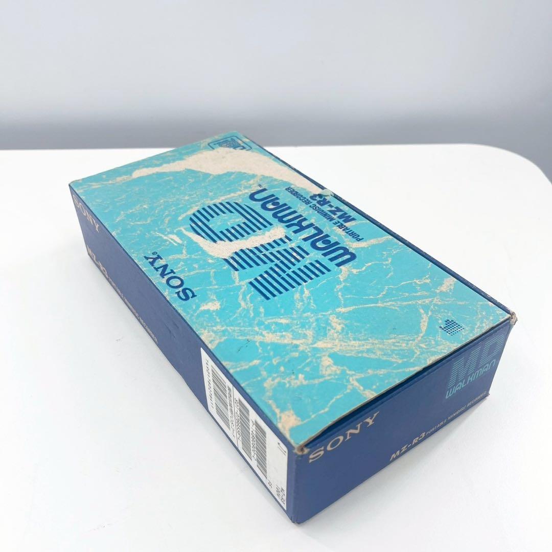 SONY MZ-R3 MDウォークマン 再生OK ACアダプター確認 箱付