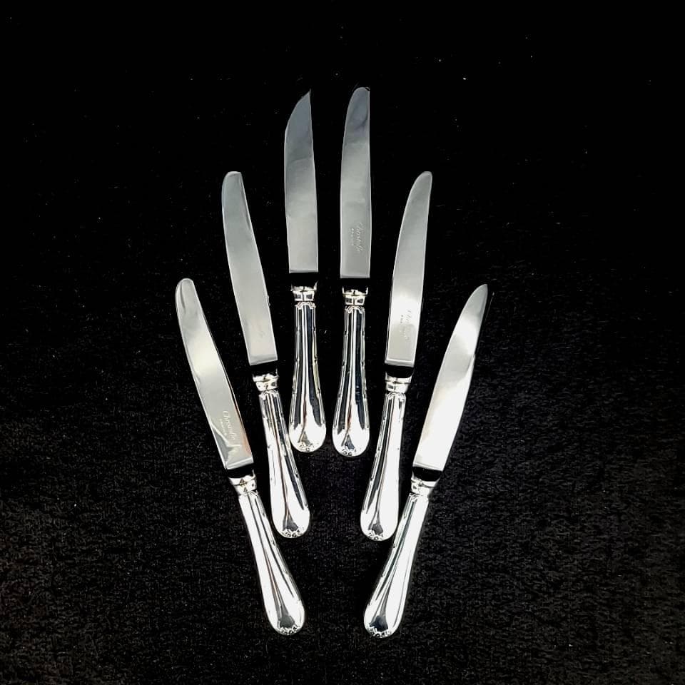 ◇良品◇クリストフル　リュバン　ナイフ　フォーク　スプーン　18本セット　6客分