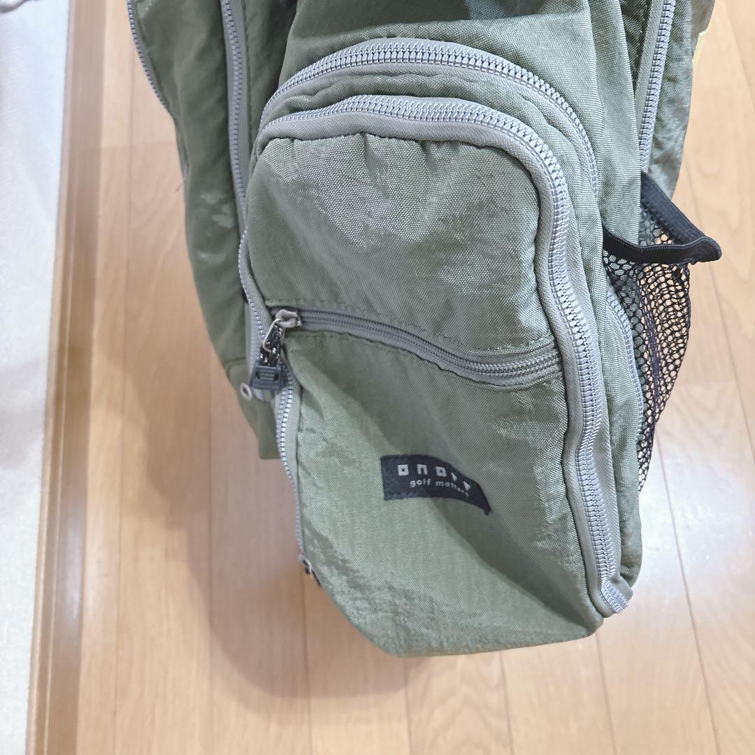 K350 onoff オノフ スタンドキャディバッグ オリーブグリーン