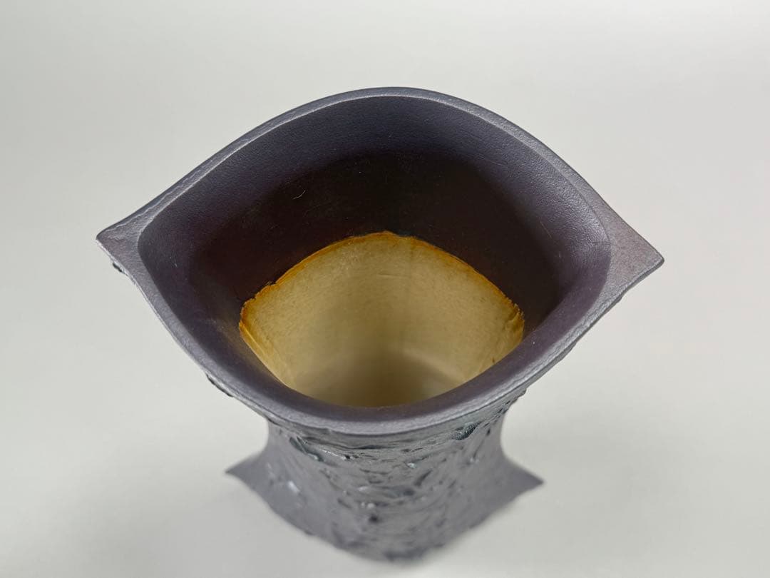 池坊　いけばな　陶器　花器　花瓶　高さ40.2cm 華道具