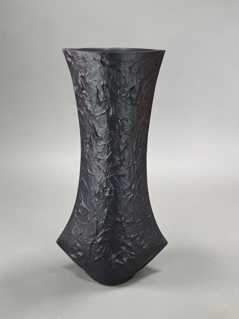 池坊　いけばな　陶器　花器　花瓶　高さ40.2cm 華道具