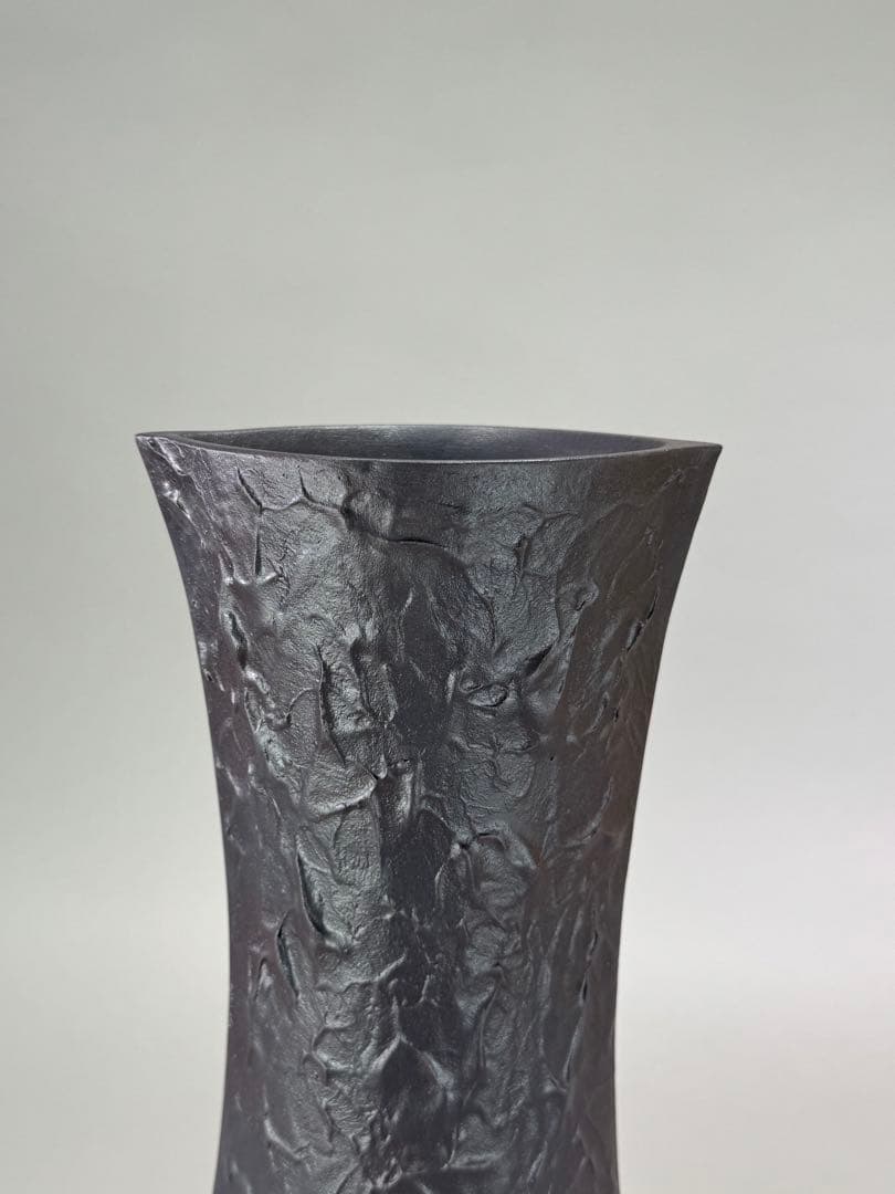 池坊　いけばな　陶器　花器　花瓶　高さ40.2cm 華道具