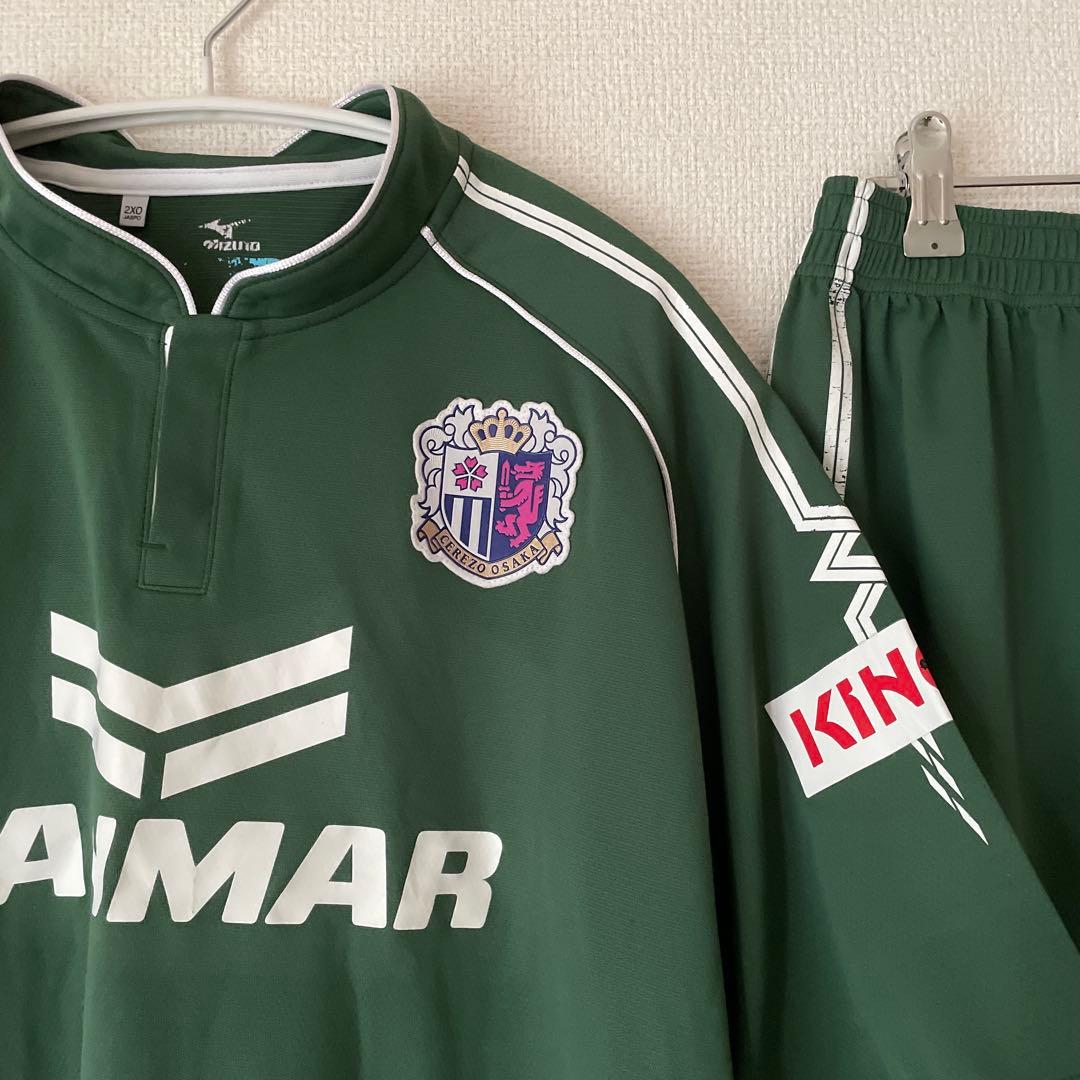 セレッソ大阪 Mizuno サッカーウェアセット ゲームシャツ ユニフォーム