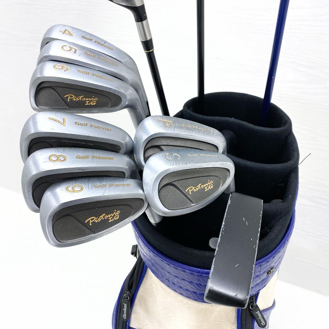 【格安‼】 アクセル ゴルフプランナー メンズ ゴルフクラブ 初心者 セット R