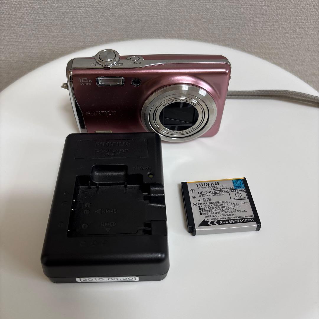 富士フイルム EXR ピンク 10倍ズーム コンパクトデジタルカメラ