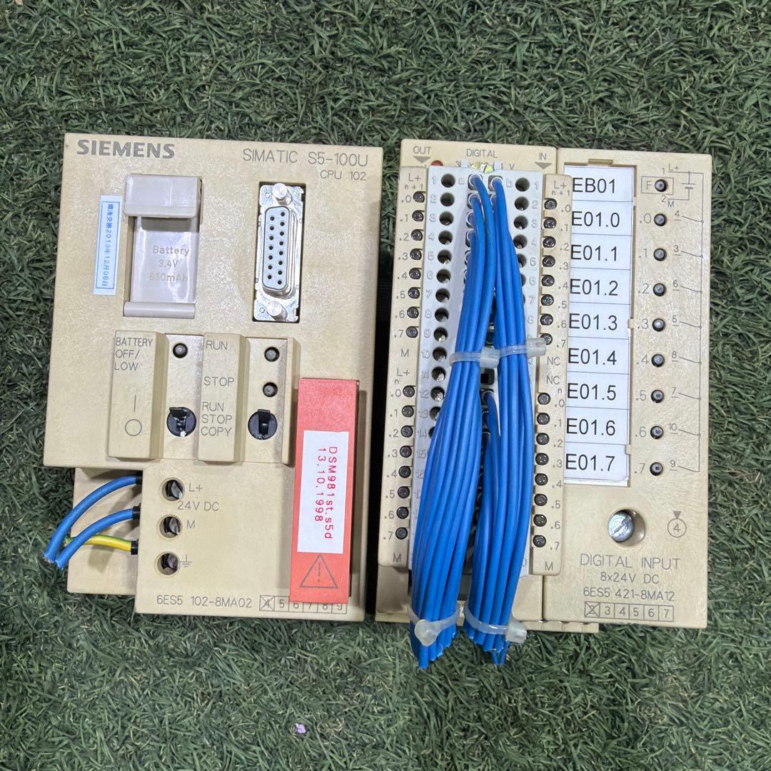 電源ユニット Siemens SIMATIC S5-100U 6ES5 482-8MA13