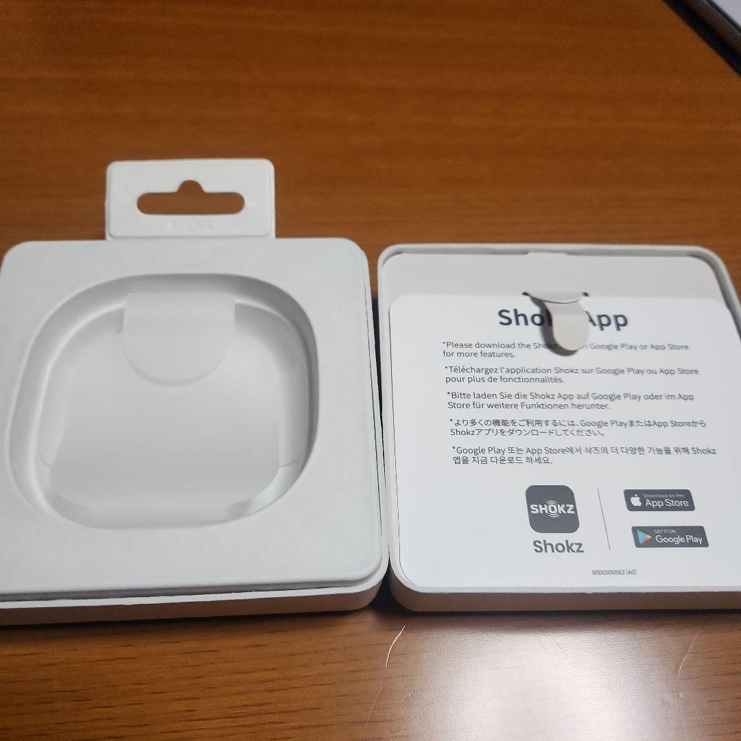 Shokz ワイヤレスイヤホン ブラック