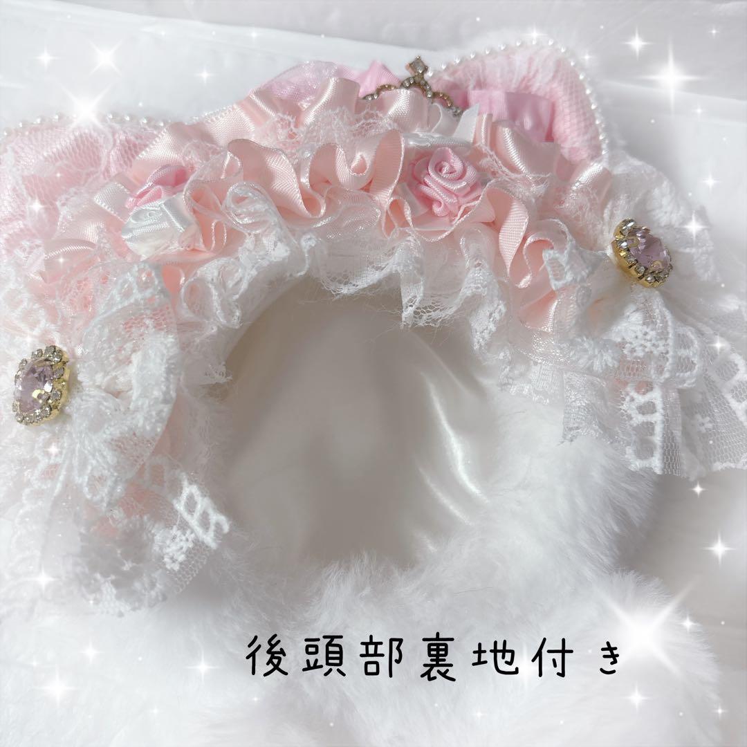 ぬい服着ぐるみ♡16cmサイズ　おすわり白ネコちゃん2着