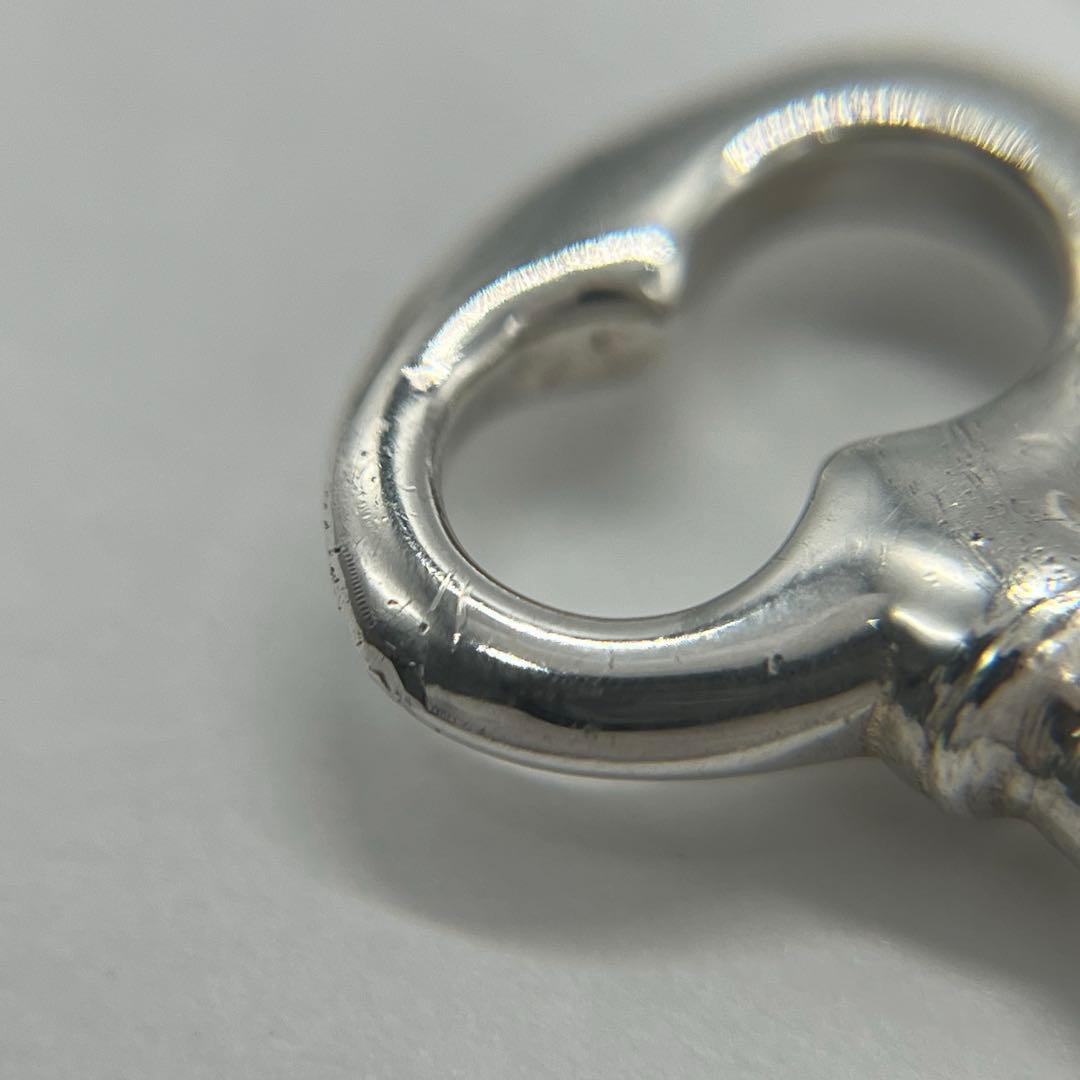 ティファニー TIFFANY&CO ハウスモチーフ キーリング SV925 希少