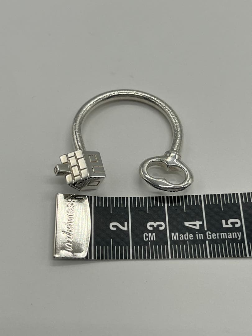 ティファニー TIFFANY&CO ハウスモチーフ キーリング SV925 希少