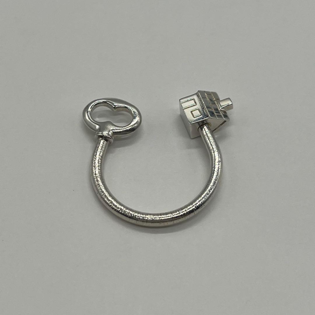 ティファニー TIFFANY&CO ハウスモチーフ キーリング SV925 希少