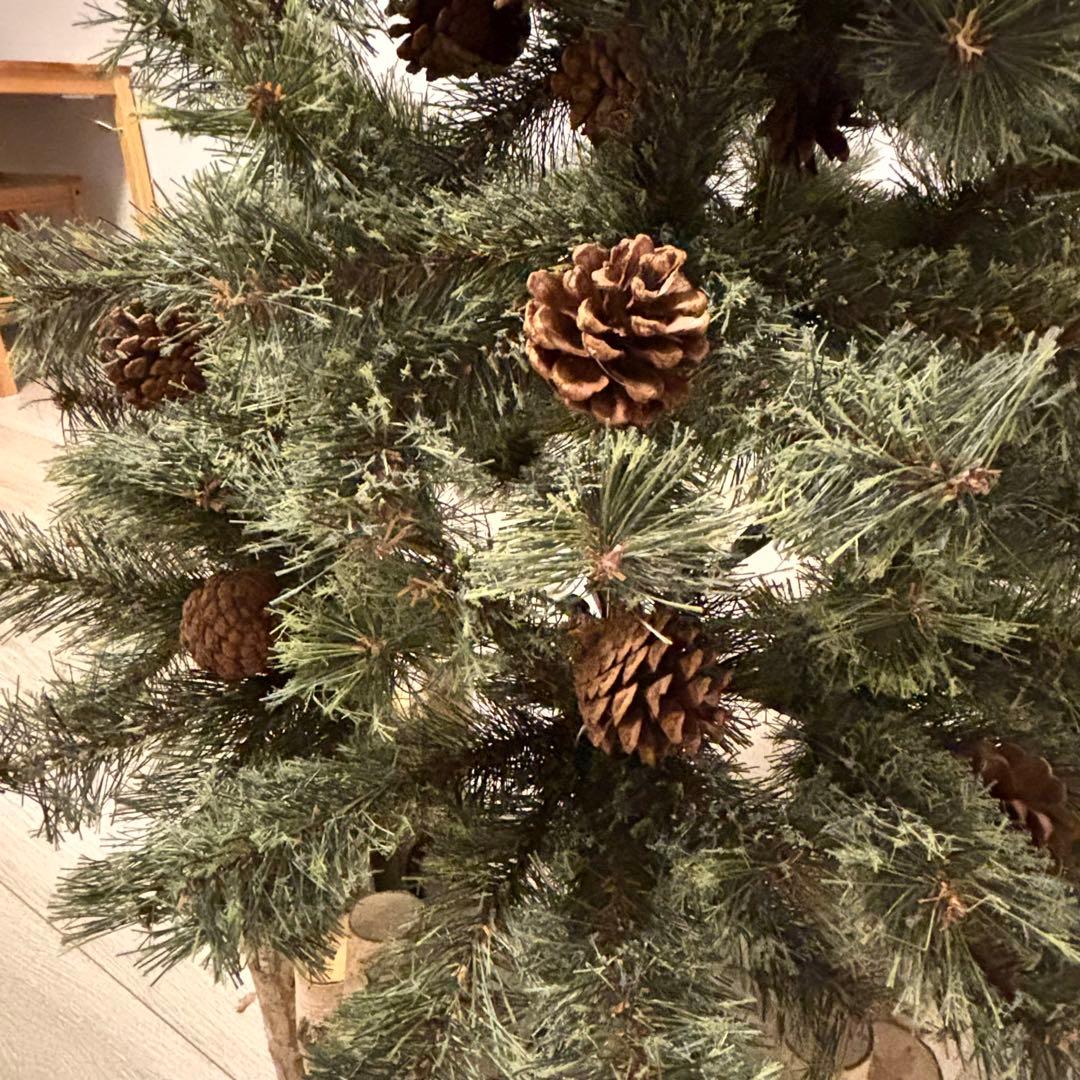 正規品　アルザス　クリスマスツリー 120cm 脚元隠し、トップスターセット