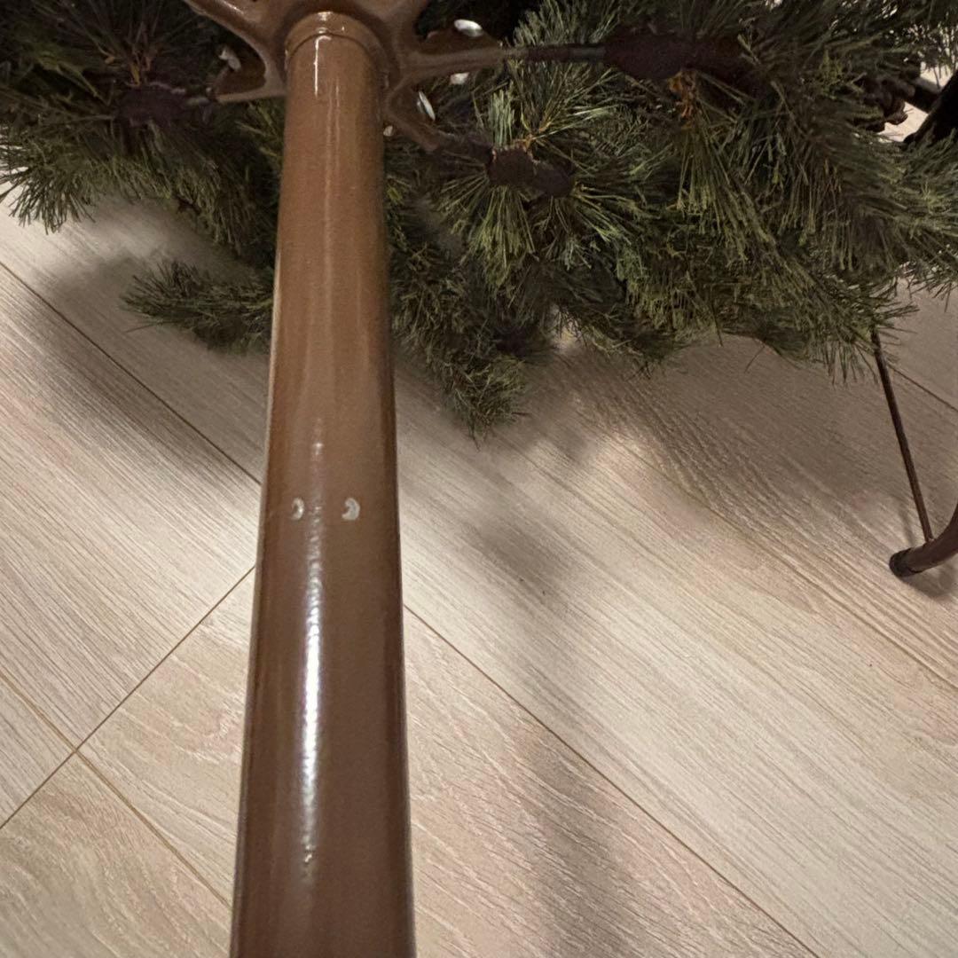 正規品　アルザス　クリスマスツリー 120cm 脚元隠し、トップスターセット