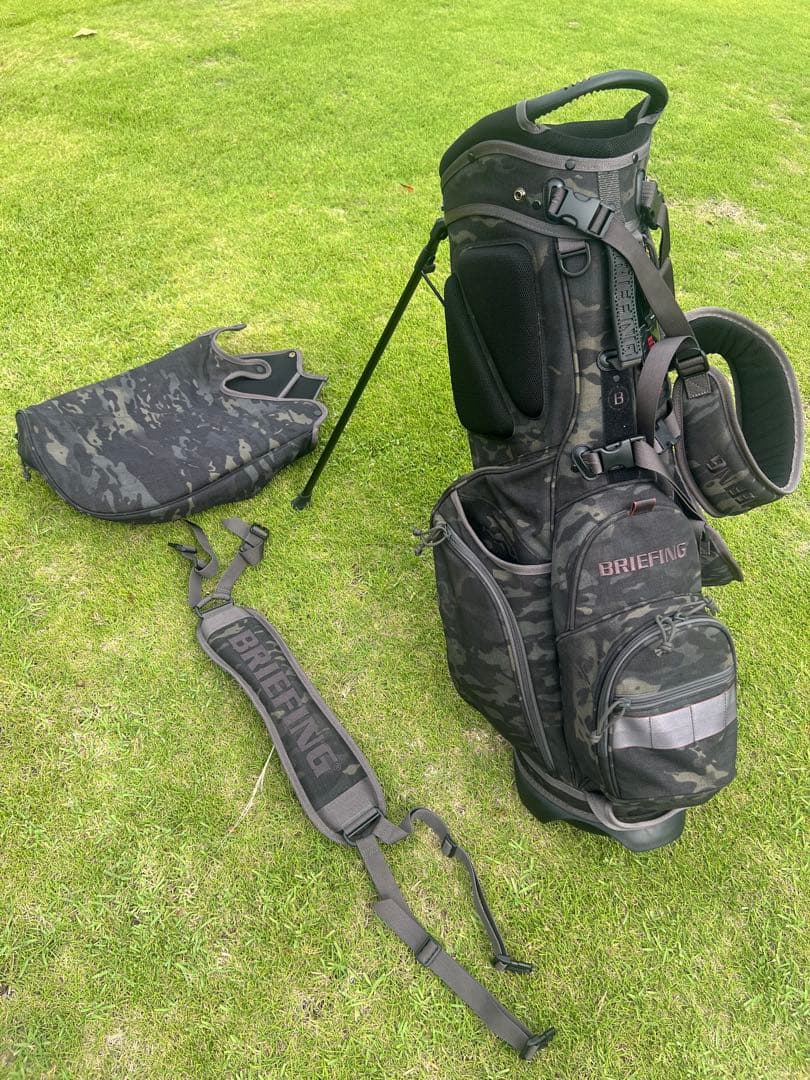 BRIEFING CR-4 マルチカモブラック ショルダー2本付き！美品！