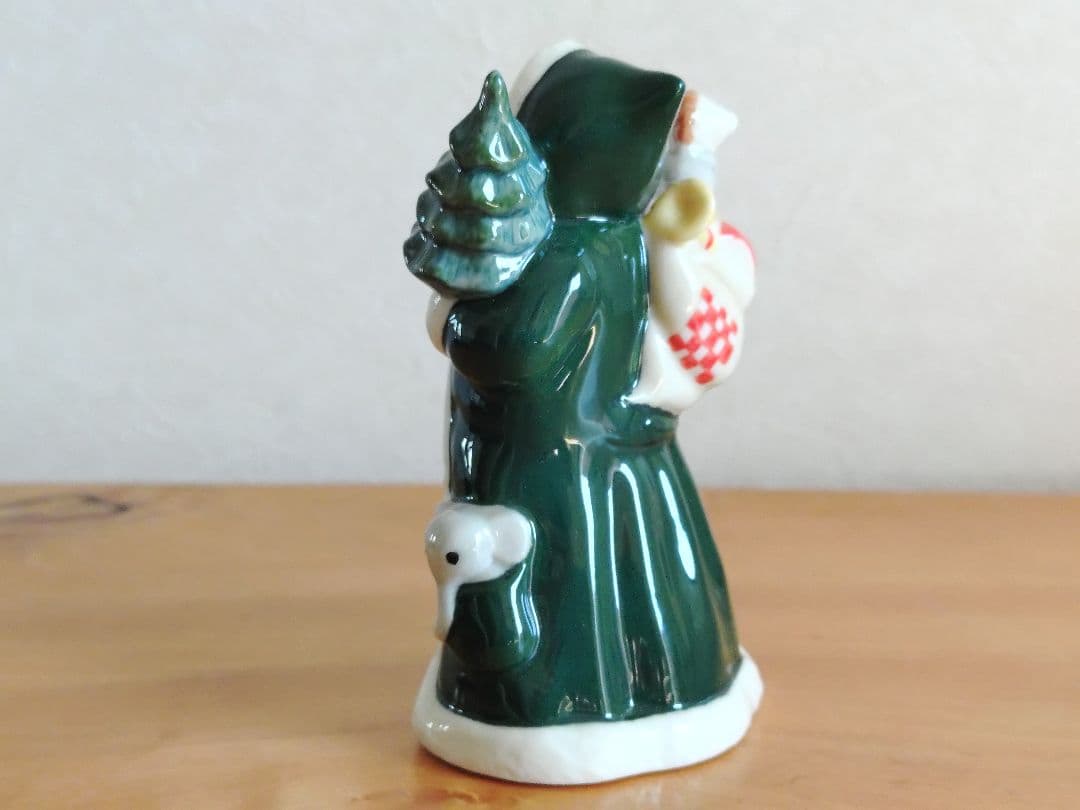 【マミー】【希少/限定品】ロイヤルコペンハーゲン グリーンサンタ